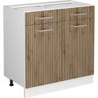 Vicco R-Line Keukenonderkast – 80 cm zonder werkblad Artisanaal eiken