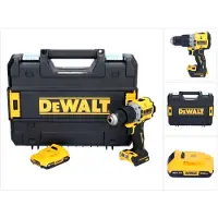 DeWalt DCD 805 NT accu-klopboormachine 18 V 90 Nm borstelloos + 1x accu 2,0 Ah + TSTAK - zonder oplader