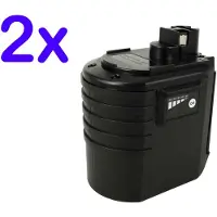 PowerSmart 2 x 3Ah accu voor BOSCH 2 607 335 082, 2 607 335 083, 2 607 335 097