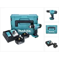 Makita DDF 453 RFJ accuboormachine 18 V 42 Nm + 2x accu 3.0 Ah + lader + Makpac
