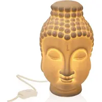Versa Gautama Boeddha Porseleinen Tafellamp 15x25.5x15.5 Cm