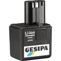 Gesipa Accu | 14,4 V 4 Ah | 1 stuk - 1666441