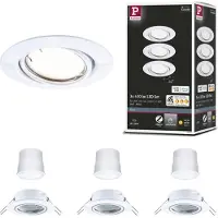 Paulmann 92463 LED-inbouwlamp Set van 3 stuks LED 14.7 W Wit