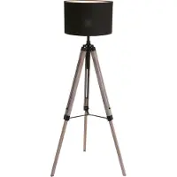 Steinhauer Tripod schemerlamp Triek zwarte kap