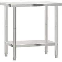 Syfax Keukenwerktafel 82,5x55x85 cm roestvrij staal