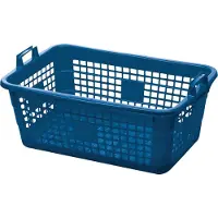 Lockweiler Korf | L620xB425xH250mm | 45 l polyethyleen blauw | 1 stuk - 103906226 103906226
