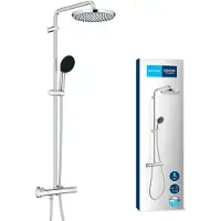 GROHE Vitalio Start 250 Regendouche - Ø 25 cm - AquaCalibrator - Inclusief thermostaatkraan - Chroom