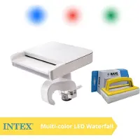 Intex - Multicolor LED waterval & WAYS scrubborstel