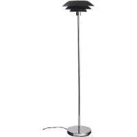 Dyberg Larsen Vloerlamp DL31, zwart, Woon-/ Eetkamer, metaal, Scandinavisch, vloerlamp