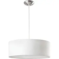Faro , model 68284, wit, metaal, polyvinylchloride (PVC), IP20, klasse I, 3 lampen, fitting E27