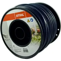 Stihl Accessoires tuinmachines, 9302622 vierkant zwart 3,3 mm 140m maaidraad (Grastrimmer, Trimmerdraad + draadspoel)