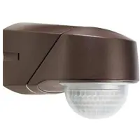 ESYLUX bewegingsschakelaar (compleet) kunststof, bruin, uitvoering bewegingsmelder