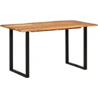 Syfax Eettafel 140x70x76 cm massief acaciahout