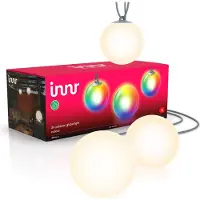 Innr Zigbee Outdoor Globe Light basisset | RGB + 1800-6500K | Werkt met Philips Hue | 4.6W | 3 stuks