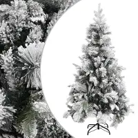 Prolenta Maison Exclusive - Kerstboom met kegeltjes, 225 cm, PVC en PE