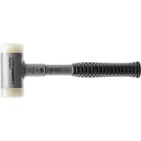 HALDER Supercraft Rubberen Hamer Met Metalen Handvat En Anti-rebound 25 Mm