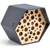 Capi Europe Insectenhotel Bijen Hive Antraciet 23 X 20 X 19 Cm