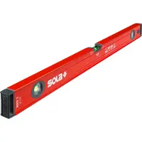 Sola Waterpas - Aluminium - 100cm - Rood