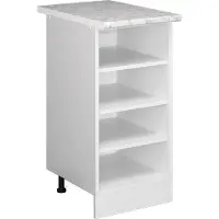 Vicco R-Line Keukenrek – 40 cm, WB Marmer Wit