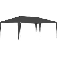 Syfax Partytent professioneel 90 g/m² 4x6 m antraciet