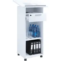 VCM Meeta bureau , bureau 3 planken en 1 ladewit.