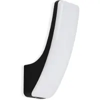 Telefunken LED-wandlamp buiten Gent, zwart, metaal, Modern, LED wandlamp buiten