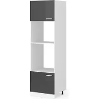Vicco R-Line Magnetronkast – 60 cm Antraciet Hoogglans