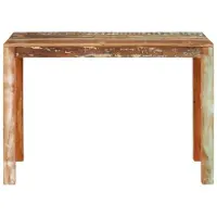 vidaXL Eettafel 110x55x76 cm gerecycled massief mangohout