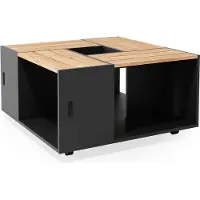 Vicco Anton Salontafel – 80 x 80 cm Antraciet