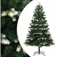 Syfax Kunstkerstboom met scharnieren en sneeuw 240 cm