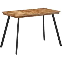 Prolenta Maison Exclusive - Eettafel, 120x62x76 cm, massief teakhout