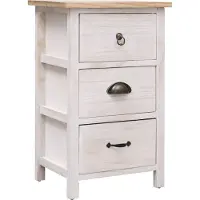 Syfax Bijzetkast 35x25x57 cm paulowniahout