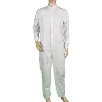 Fristads Reinraumoverall 8R013 XR50 100651, kleur: wit, maat: 2XL