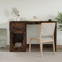 Prolenta Maison Exclusive - Bureau met lade, gerookt eikenhout, 115x50x75 cm