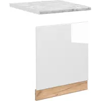 Vicco Fame-Line Frontpaneel – 60 cm, WB Marmer Wit Hoogglans