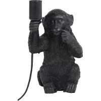 Present Time Tafellamp 20x19,5x34 cm MONKEY zwart