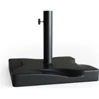 OK-Living Parasolvoet – 42 x 42 cm Zwart