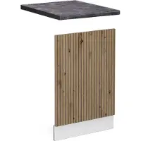 Vicco R-Line Frontpaneel – 45 cm, WB Antraciet Artisanaal eiken