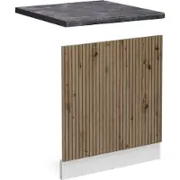 Vicco R-Line Frontpaneel – 60 cm, WB Antraciet Artisanaal eiken