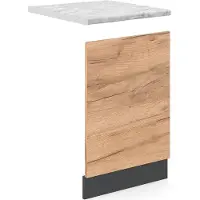 Vicco R-Line Keukenmeubilair – 45 cm, WB Marmer Krachtige eik goud