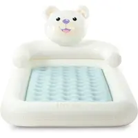 Intex Bear Junior Air Bed Transparant 132 x 71 x 10 cm Kinderen