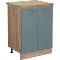 Vicco R-Line Keukenonderkast – 60 cm, WB Eik Blauw-grijs