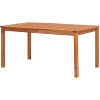 Syfax Tuinmeubel, tafel, 150 x 90 x 74 cm, massief acaciahout