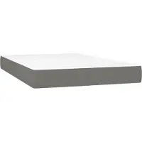 Syfax Pocketveringmatras medium 120x200x20 cm stof donkergrijs