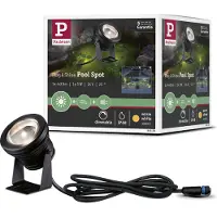 Paulmann Outd P&S Pool Spot IP68 3000K 94559 Verlichtingssysteem Plug&Shine 5 W Warmwit Zwart