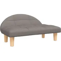 Syfax Hondenmand 70x52x30 cm stof taupe