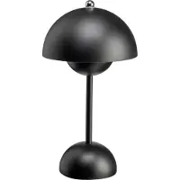 Luxus Europe - Tafellamp Touch Josephine Zwart - Draadloze LED Tafellamp Binnen - USB-C Oplaadbaar