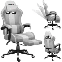 Huzaro - Force 4.7 White Mesh - Gaming stoel