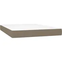 Syfax Pocketveringmatras medium 140x190x20 cm stof taupe