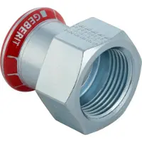 Geberit Connector Mapress C-Stahl 54mm, external thread 2 "(21818)